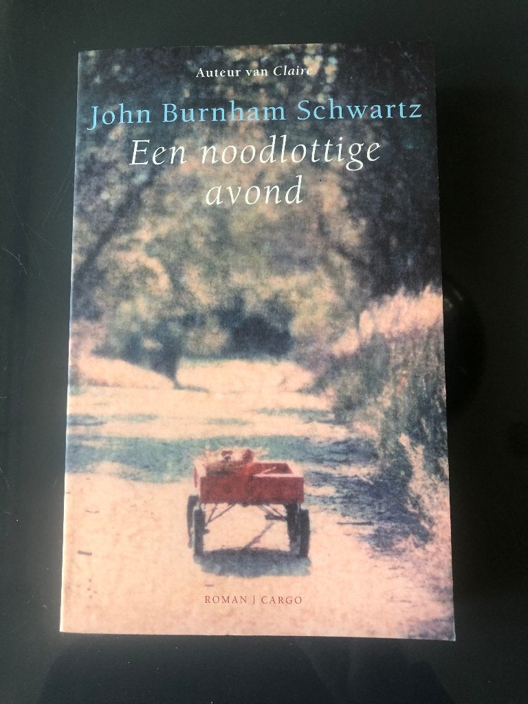 Boek: Een noodlottige avond - John Burnham Schwartz, Ophalen of Verzenden, Zo goed als nieuw, Nederland, John Burnham Schwartz