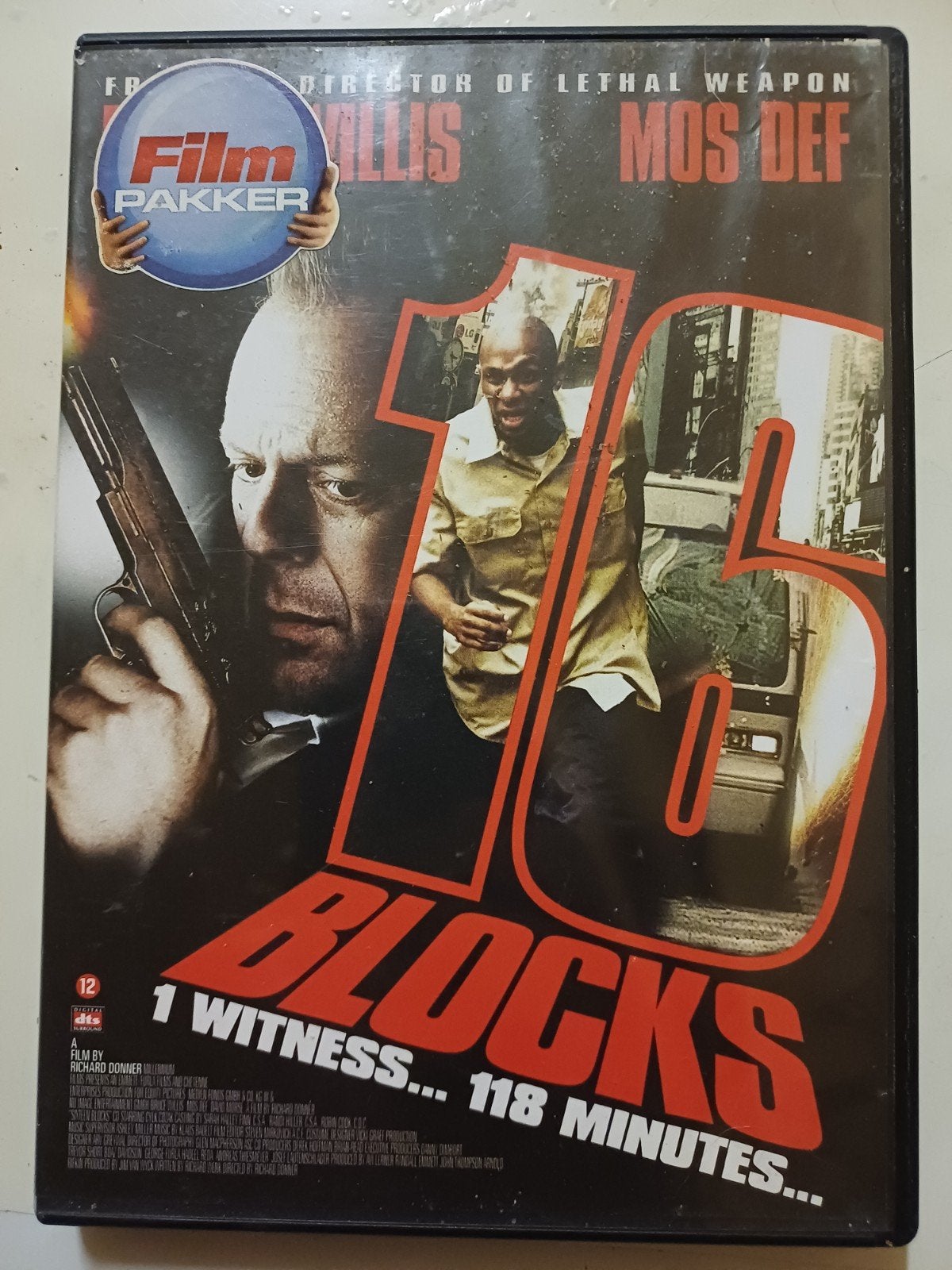 16 Blocks, Vanaf 12 jaar, Ophalen of Verzenden, Zo goed als nieuw