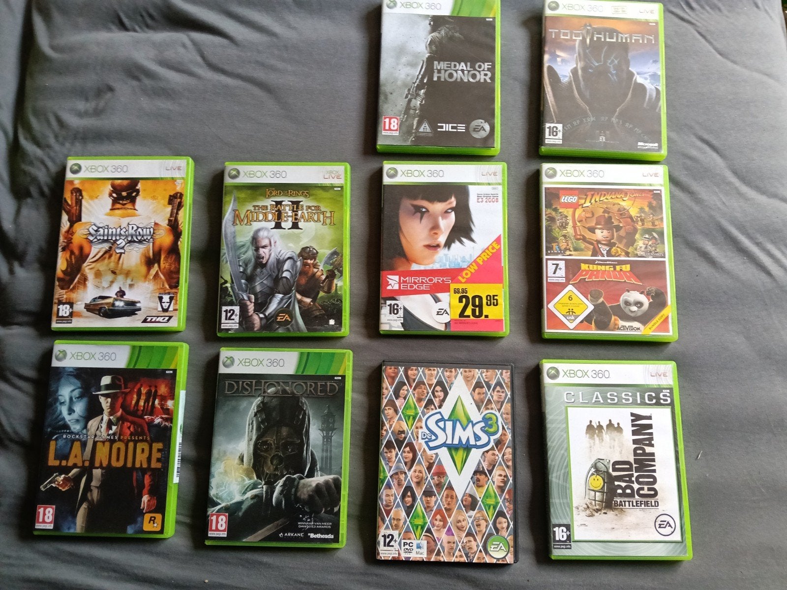 Xbox 360 Games: Saints Row, L.A. Noire, Dishonored en meer, Online, Gebruikt, Vanaf 18 jaar, Overige genres