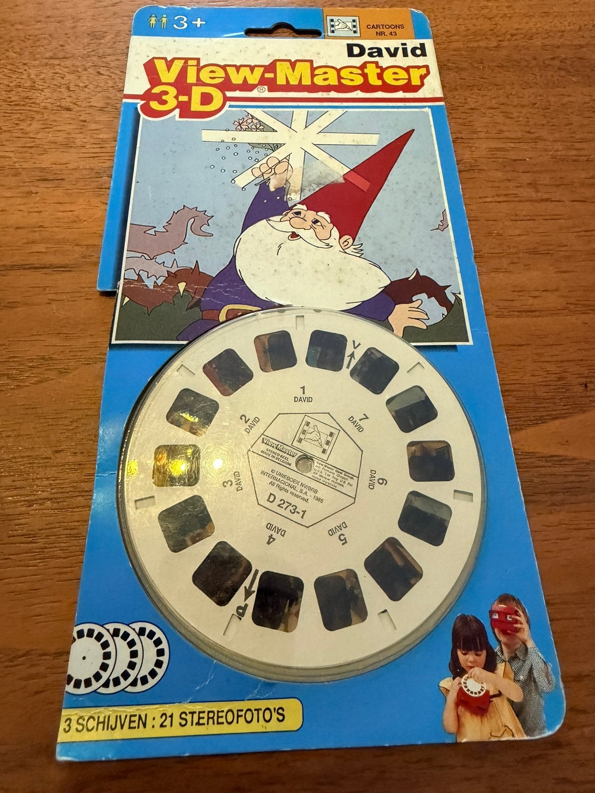View-master david de kabouter in de verpakking, Ophalen of Verzenden, Nieuw