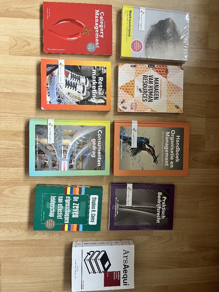 Studieboeken Ondernemerschap & Retail management (ORM), Boeken, Diverse auteurs, Zo goed als nieuw, Gamma, HBO