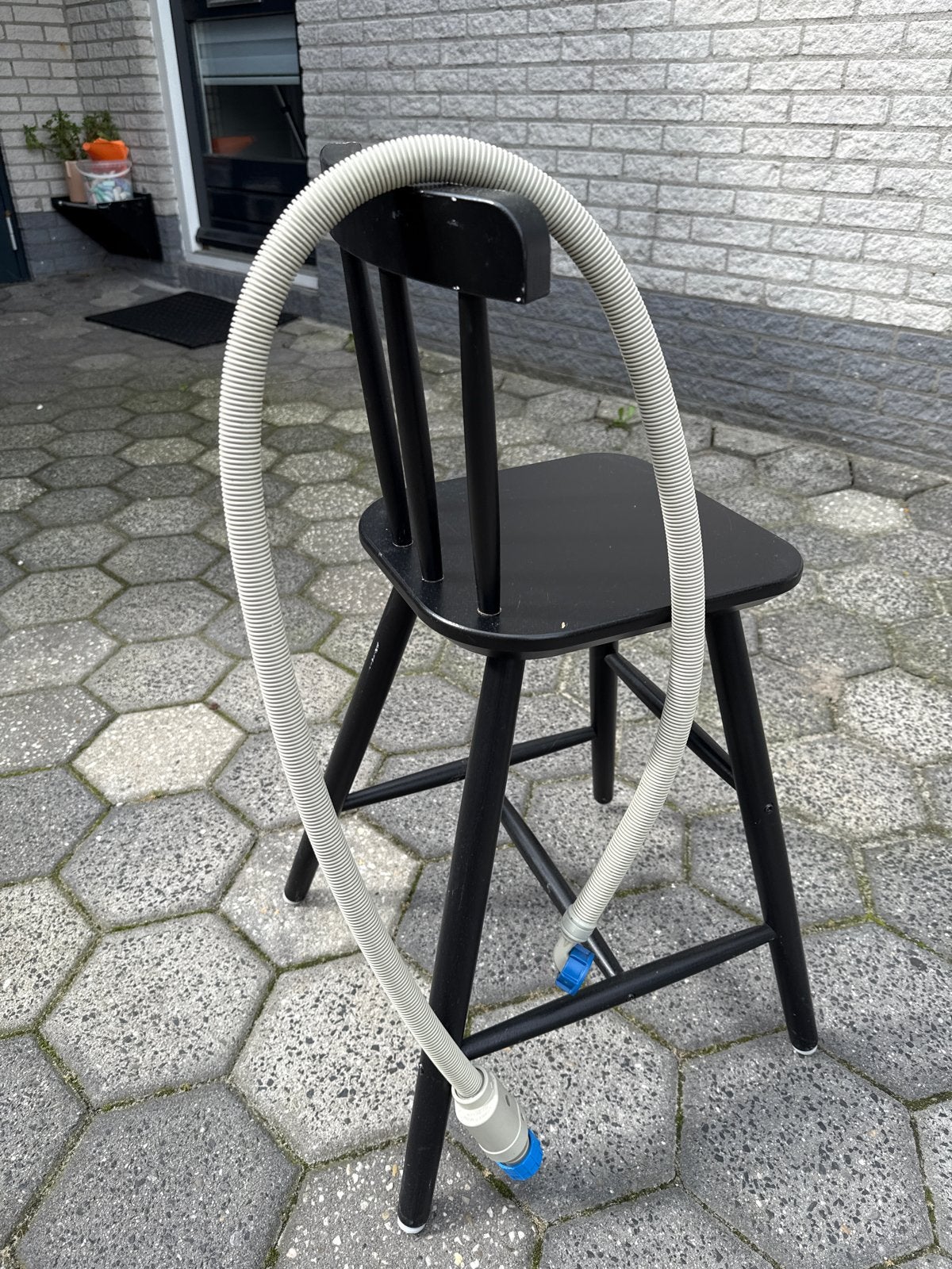 Waterslang met waterslot 130cm, Tuin en Terras, Ophalen of Verzenden, Gebruikt, Tuinslang