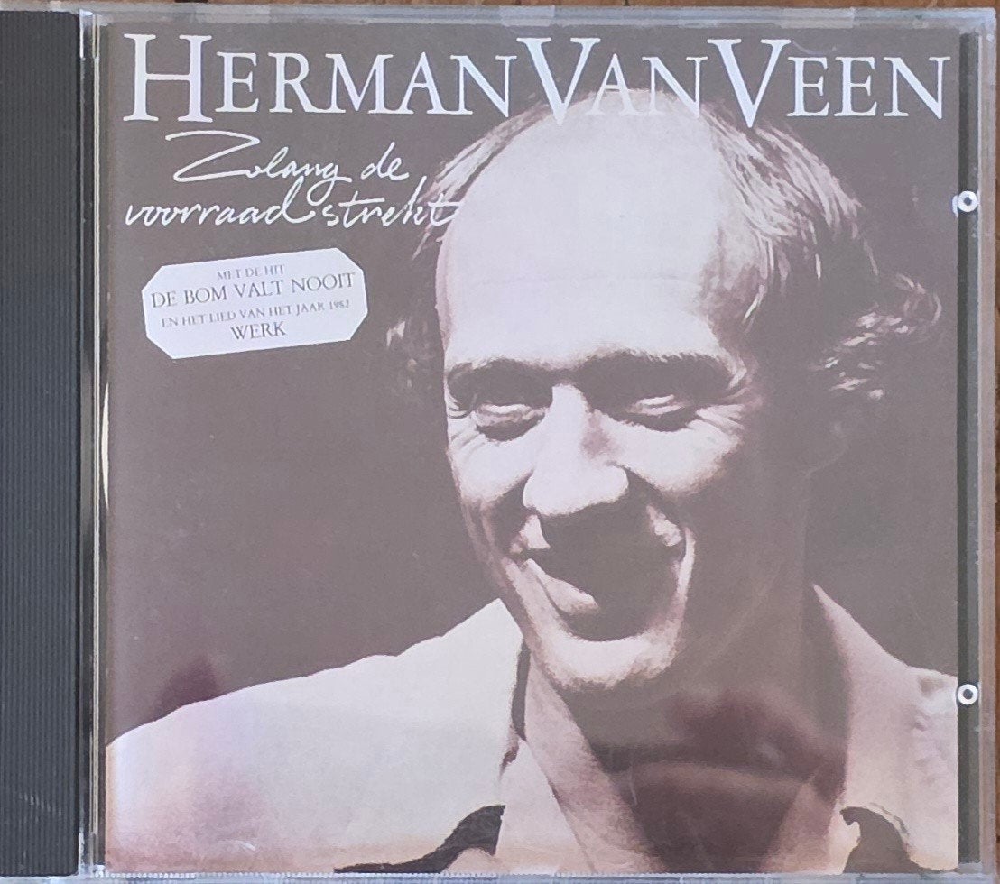 Herman van Veen - Zolang de voorraad strekt CD (1983), Inclusief doosje, Ophalen of Verzenden, Zo goed als nieuw, Pop