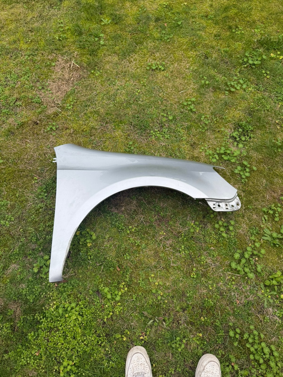 Spatbord golf 6 grijs “rechts”, Auto-onderdelen, Ophalen, Rechts, Spatbord