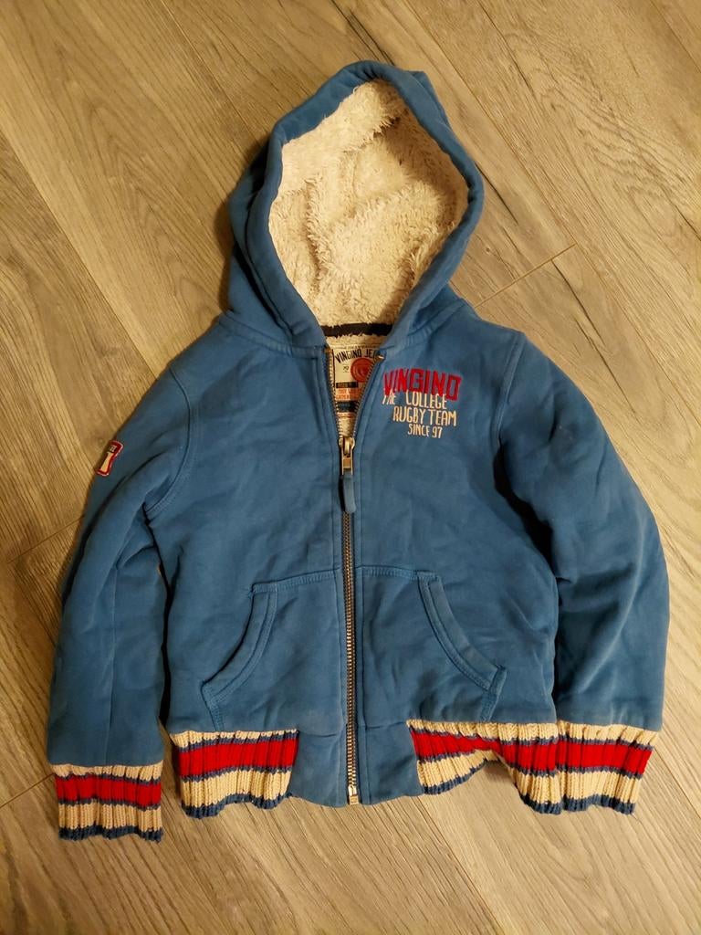 Vingino warm vest/jas maat 5, Ophalen of Verzenden, Gebruikt, Vingino, Jongen of Meisje