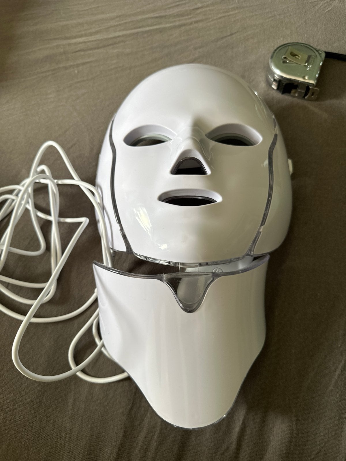 LED Gezichtsmasker voor Huidverzorging en Verjonging, Ophalen of Verzenden, Zo goed als nieuw, Gehele gezicht, Verzorging
