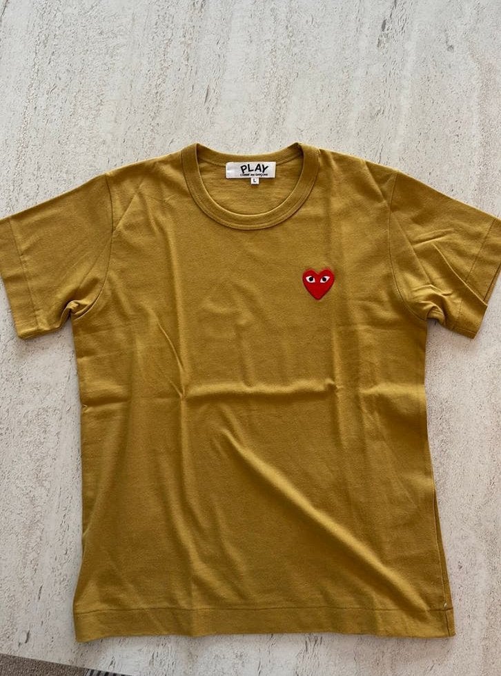Comme des Garcons PLAY shirt maat L NIEUWSTAAT!, Kleding | Dames, Overige kleuren, Maat 42/44 (L), Ophalen of Verzenden, Zo goed als nieuw