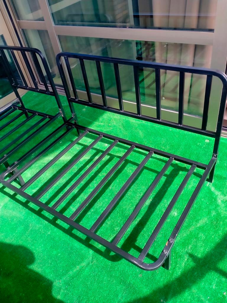 Tuin balkon bankje 3 persoons lounge, Ophalen of Verzenden, Zo goed als nieuw