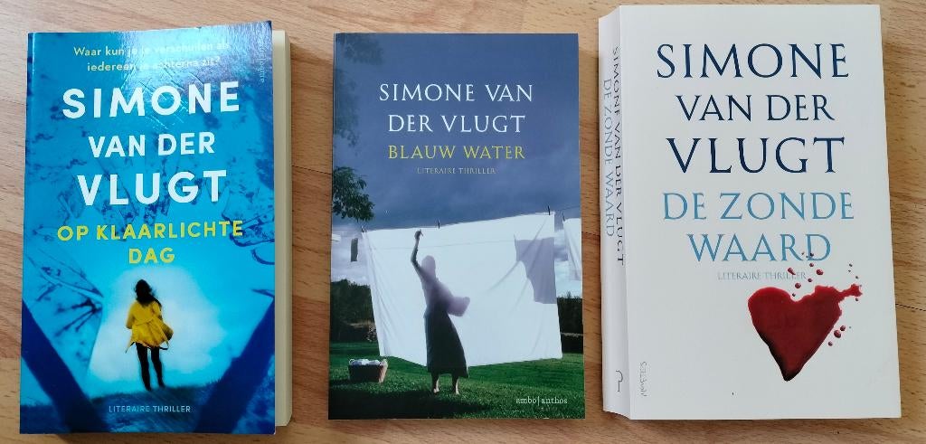 3 boeken Simone van der vlugt, Ophalen of Verzenden, Zo goed als nieuw, Simone van der Vlugt