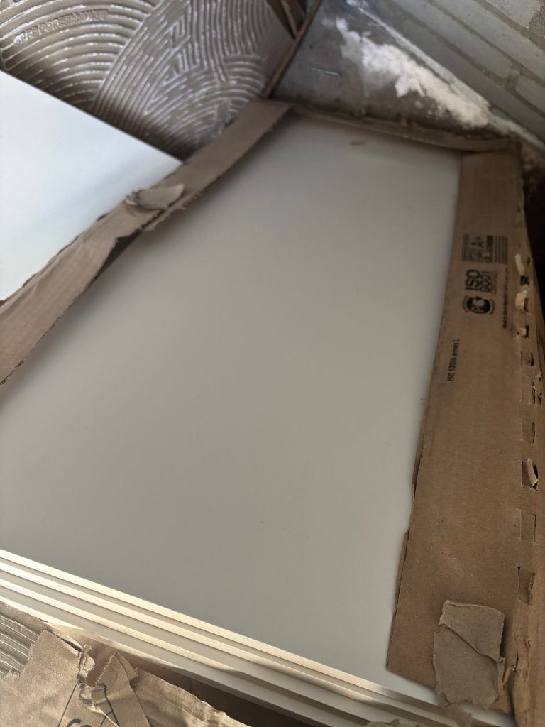badkamer wandtegels, wit,  30 x 60 cm, Ophalen, Wandtegels, Nieuw, Minder dan 5 m²