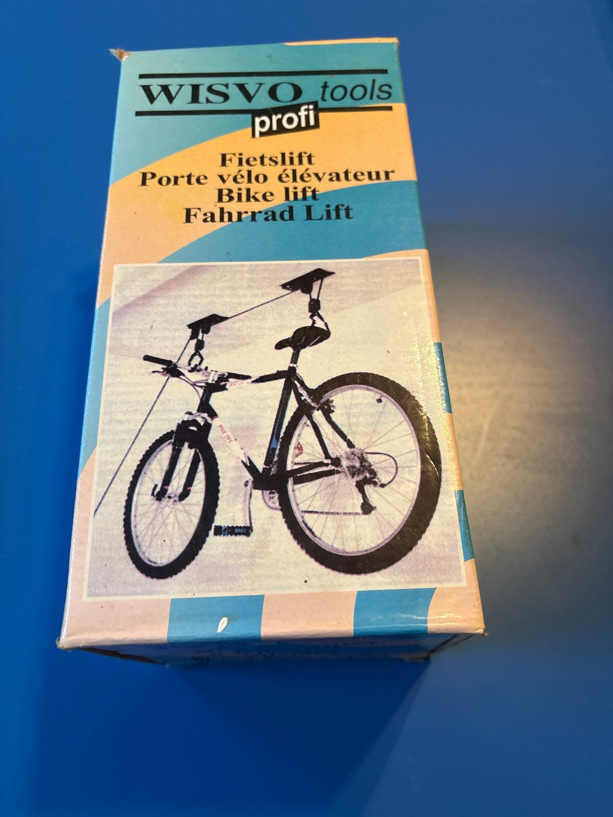 WISVO tools profi Fietslift - Plafondbevestiging 20 kg, Ophalen of Verzenden, Nieuw