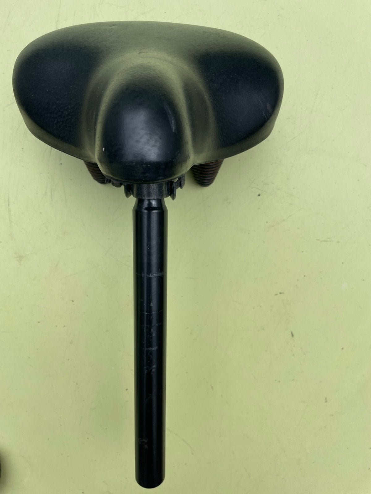 Selle Royal fietszadel met vering en zadelpen, Fietsen en Brommers, Fietsonderdelen, Gebruikt, Kunststof, Ophalen of Verzenden