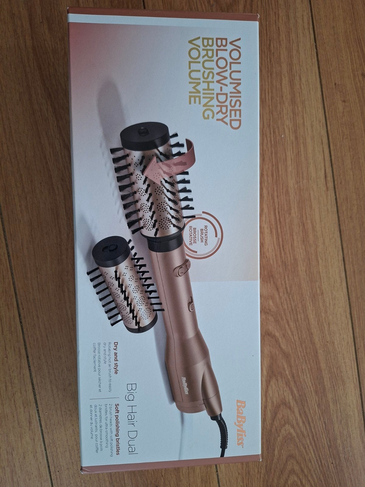 BaByliss Big Hair Dual Volumised Blow-Dry Borstel, Ophalen, Nieuw, Haarverzorging