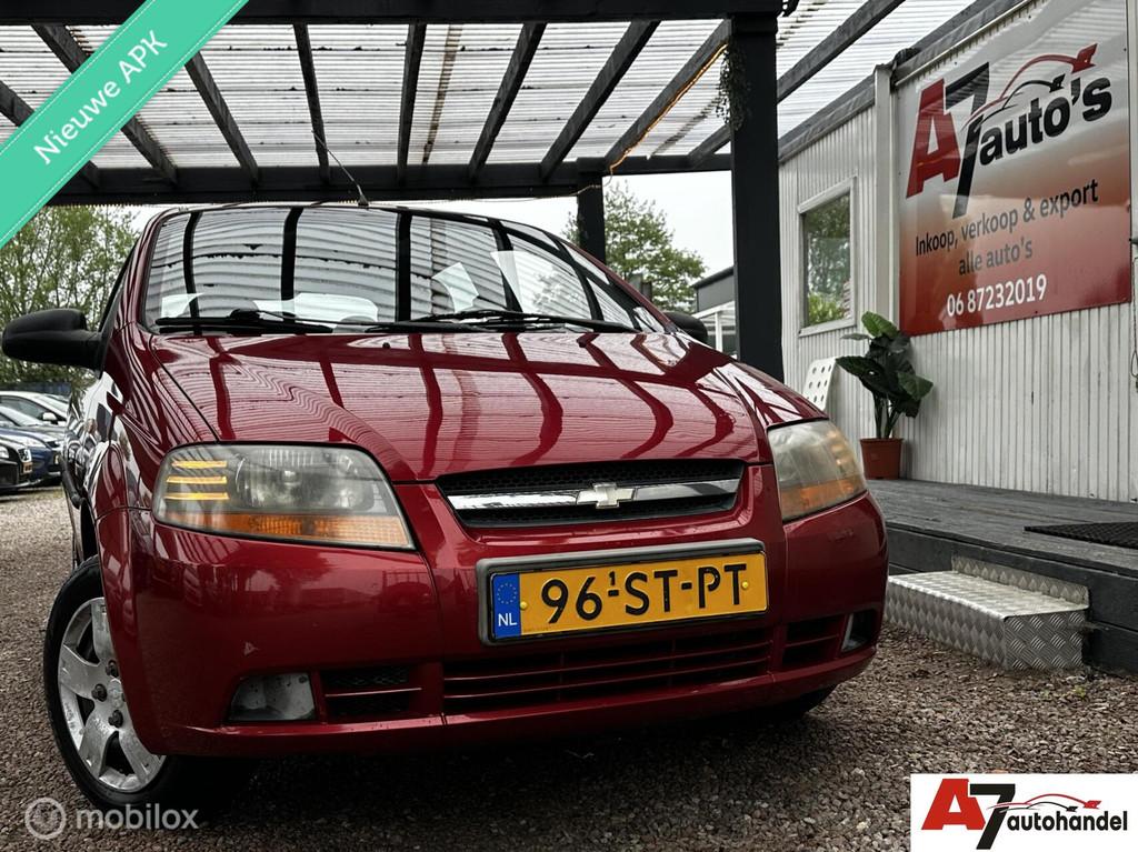 Chevrolet Kalos 1.2 Spirit Nieuwe APK, Auto's, Chevrolet, Voorwielaandrijving, 1150 cc, 4 cilinders, 965 kg