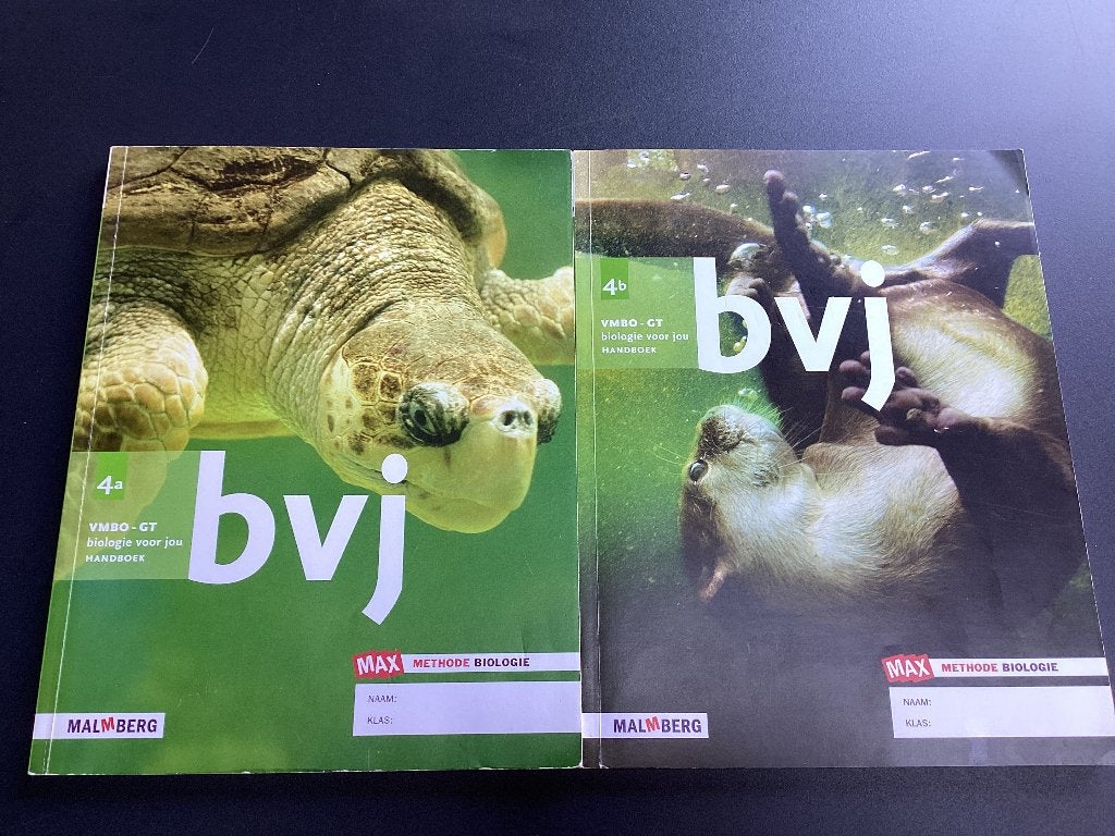 Bvj 4a en 4b, VMBO-GT, VMBO, Malmberg, Biologie, Ophalen of Verzenden