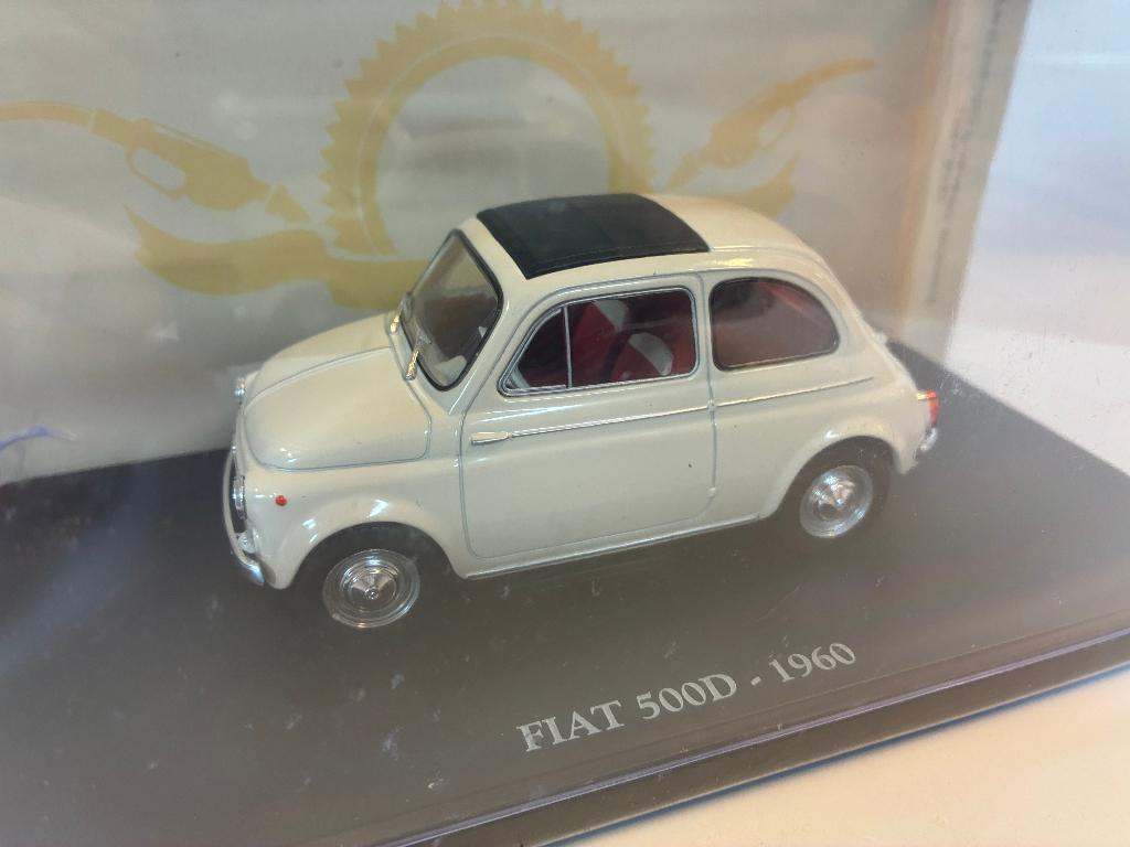 27431: Fiat 500D - 1960 - Atlas 1:24, Auto, Nieuw, Ophalen of Verzenden, Bachsatztstr. 54 D 72131 Ofterdingen, Germany