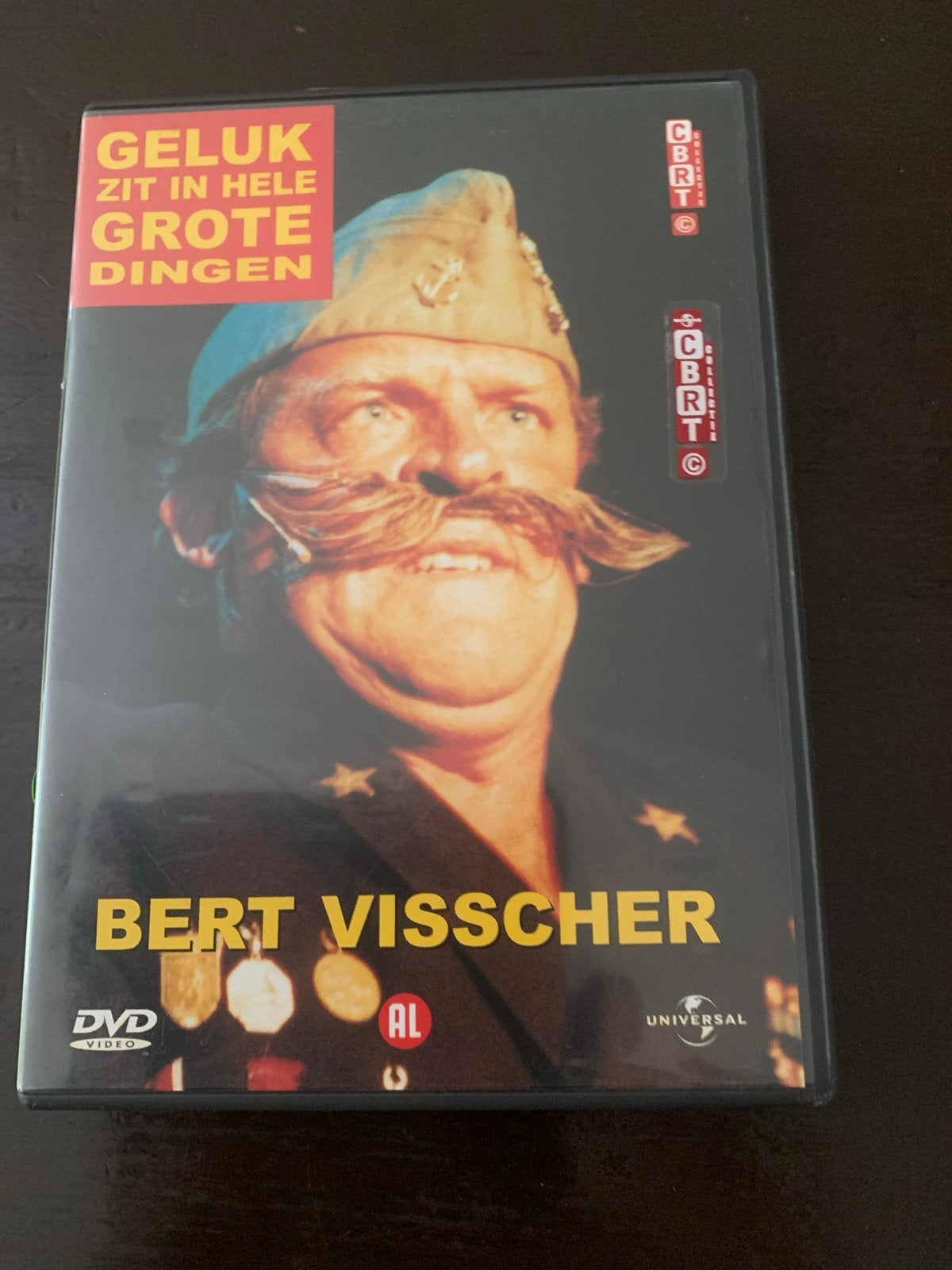 Bert Visscher - Geluk zit in hele grote dingen (DVD), Stand-up of Theatershow, Bert Visscher, Alle leeftijden, Zo goed als nieuw