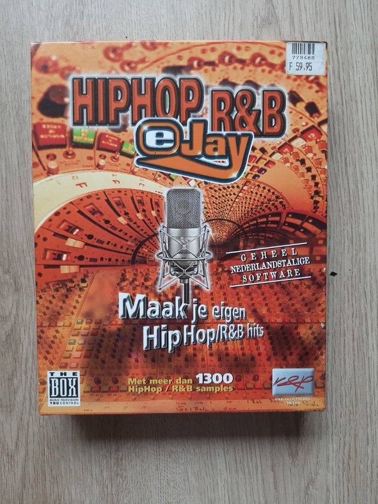 Hip Hop Ejay big box PC game, Spelcomputers en Games, Games | Pc, Muziek, Gebruikt, Verzenden, 1 speler
