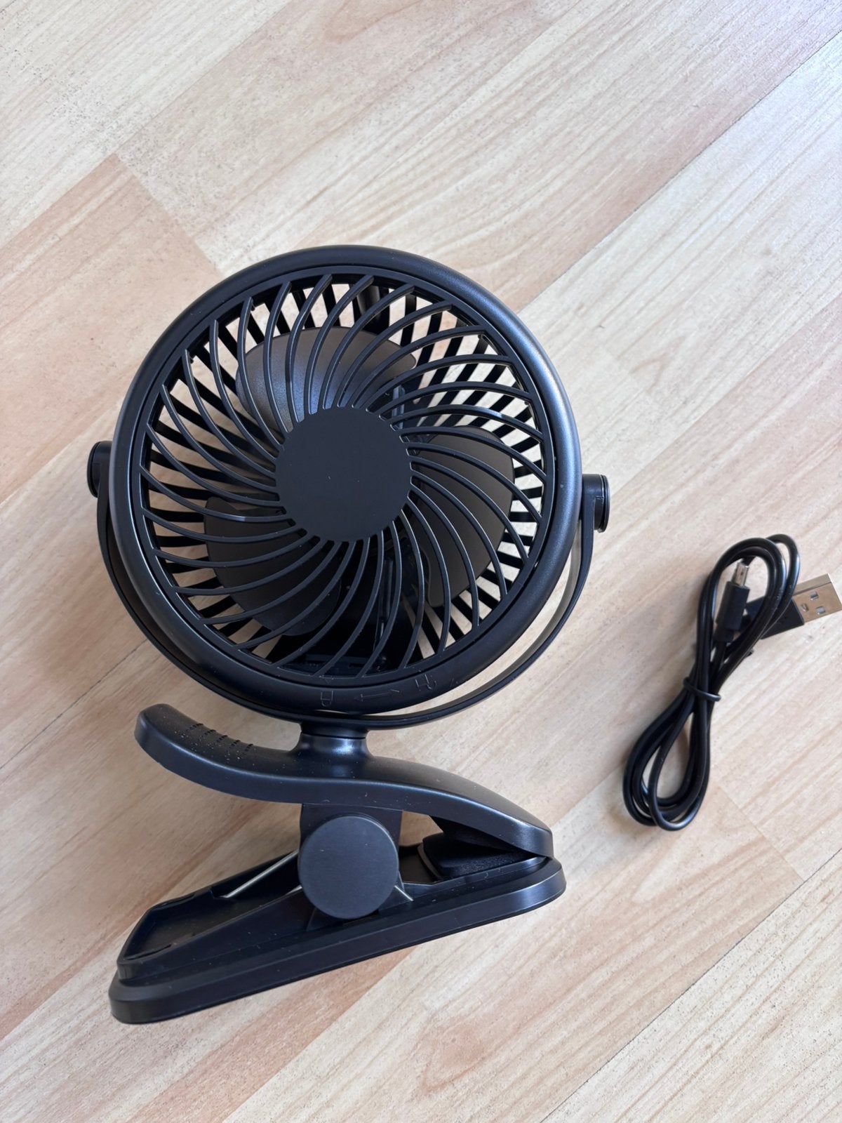 Mini fan, Ophalen of Verzenden, Zo goed als nieuw, Tafelventilator