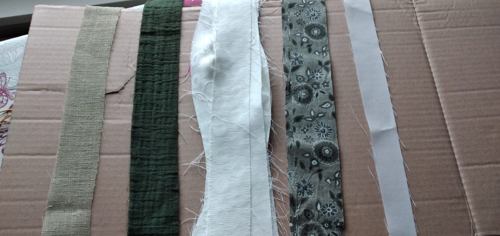 2 meter lintenslinger - groen/beige/wit, Ophalen of Verzenden, Nieuw, Versiering, Overige