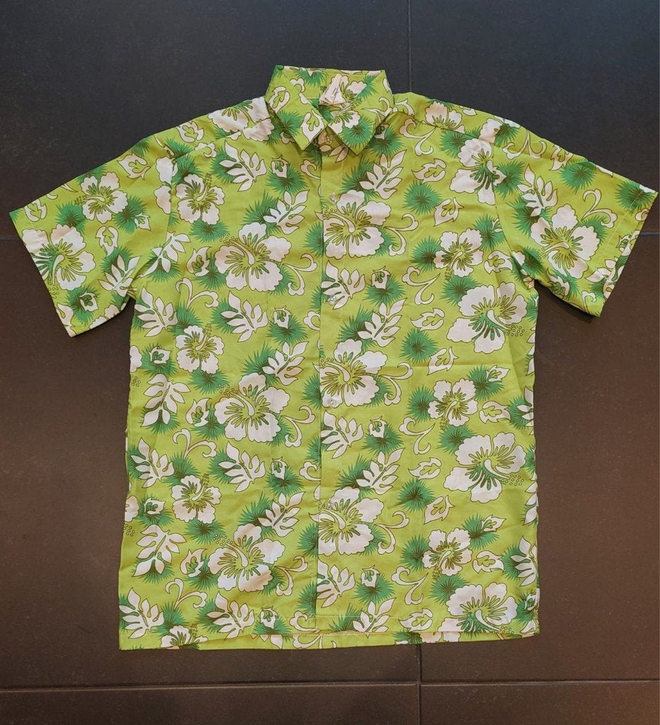 Hawaï blouse, Carnaval, loopgroep (Meerdere exemplaren), Maat 52/54 (L), Carnaval, Onbekend, Ophalen of Verzenden