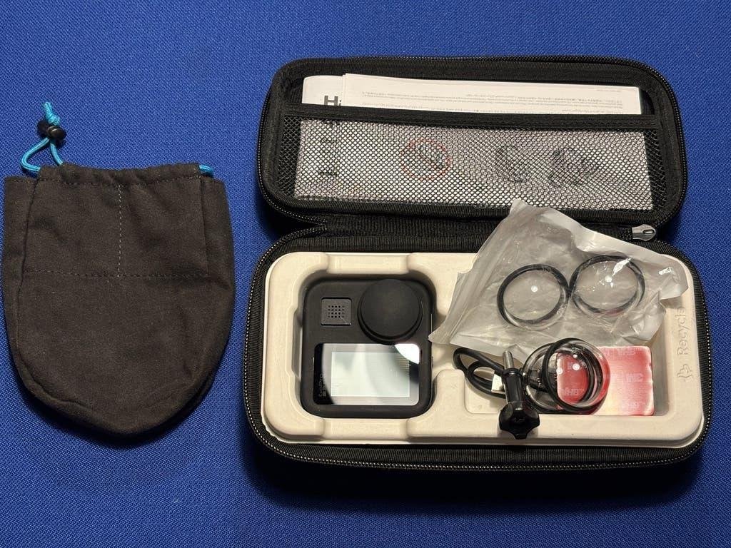 GoPro Max 360 actiecamera met accessoires, Ophalen of Verzenden, Zo goed als nieuw, GoPro
