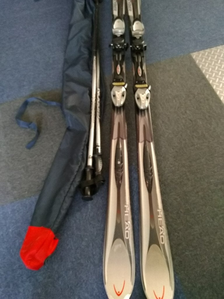 Complete ski-set, Ophalen, 160 tot 180 cm, Gebruikt, Carve