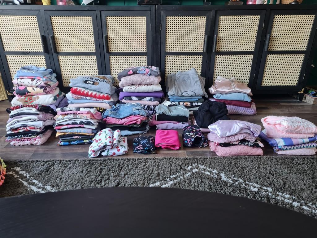 Groot kledingpakket meisjes, maten 146/152 en een paar 158, Ophalen, Zo goed als nieuw, Maat 146