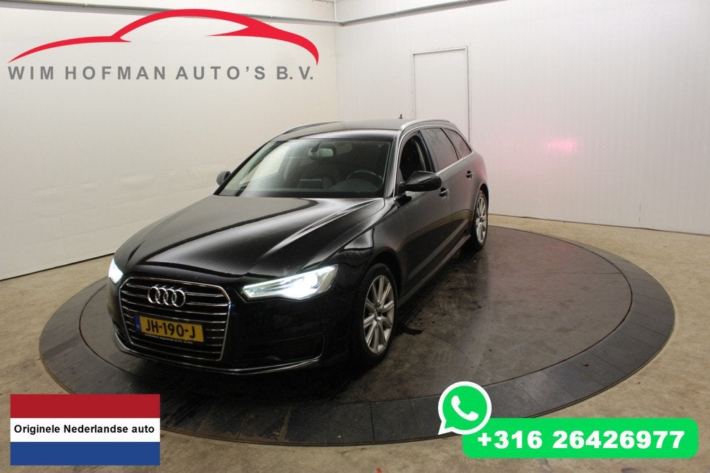 Audi A6- 2.0 TDI Premium Export netto excl BTW excl BPM, Auto's, Audi, 150 pk, Diesel, Onderhoudsboekje, Navigatiesysteem