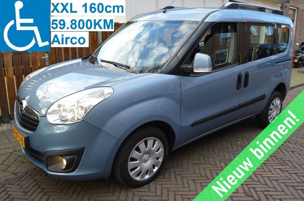 Opel COMBO 1.4 ROLSTOELAUTO XXL 59.000KM!! AIRCO, Voorwielaandrijving, Euro 5, Gebruikt, Overige modellen
