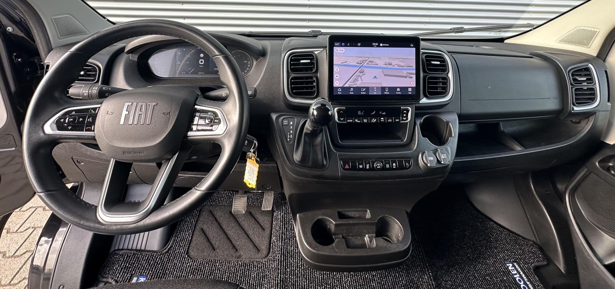 Fiat Ducato 140pk automaat NEW MODEL L3H2 Trekh|Camera|Cruis, Stof, Gebruikt, Euro 6, 4 cilinders