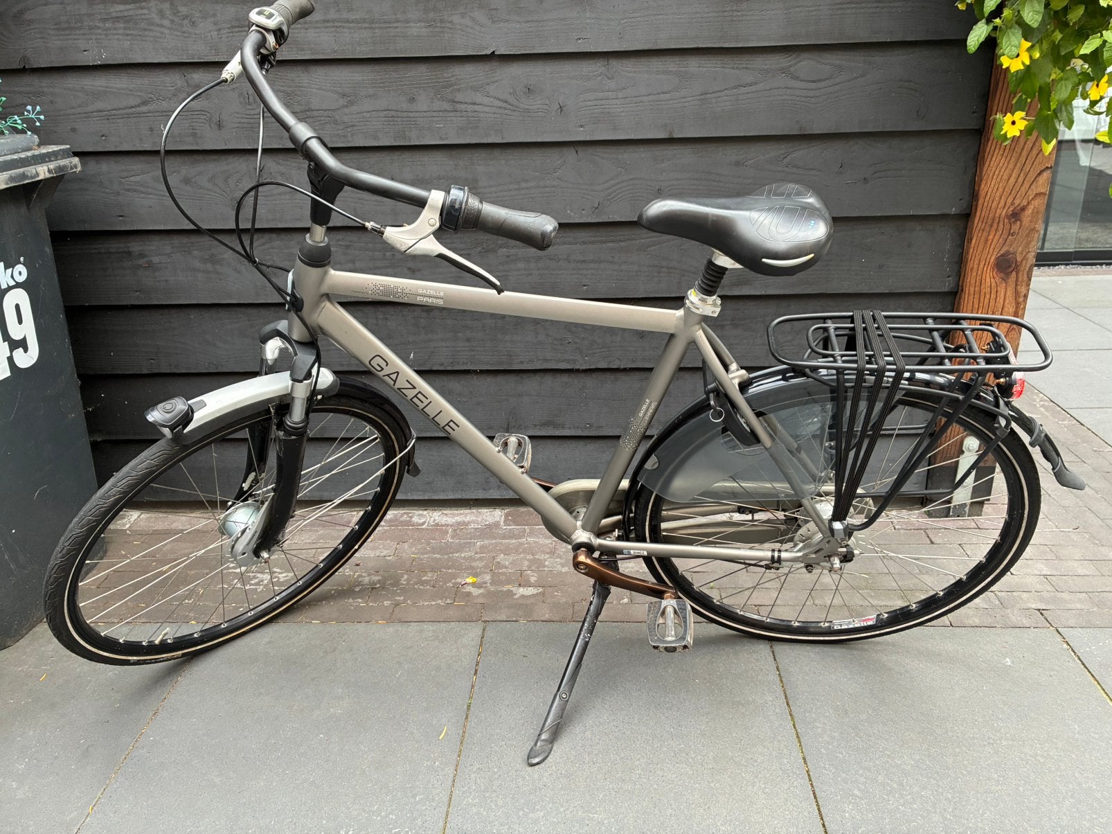 Gazelle paris C7 herenfiets, Ophalen, Zo goed als nieuw, Minder dan 10 versnellingen, Gazelle