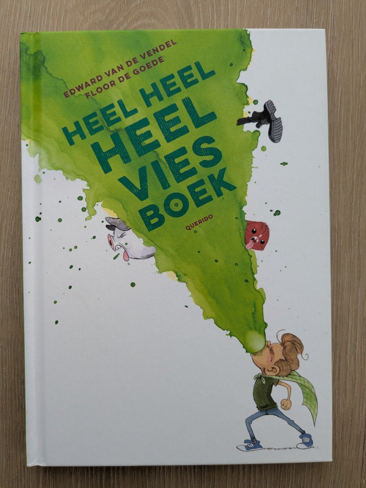 Edward van de Vendel - Heel heel heel vies boek, Fictie algemeen, Ophalen of Verzenden, Zo goed als nieuw, Edward van de Vendel