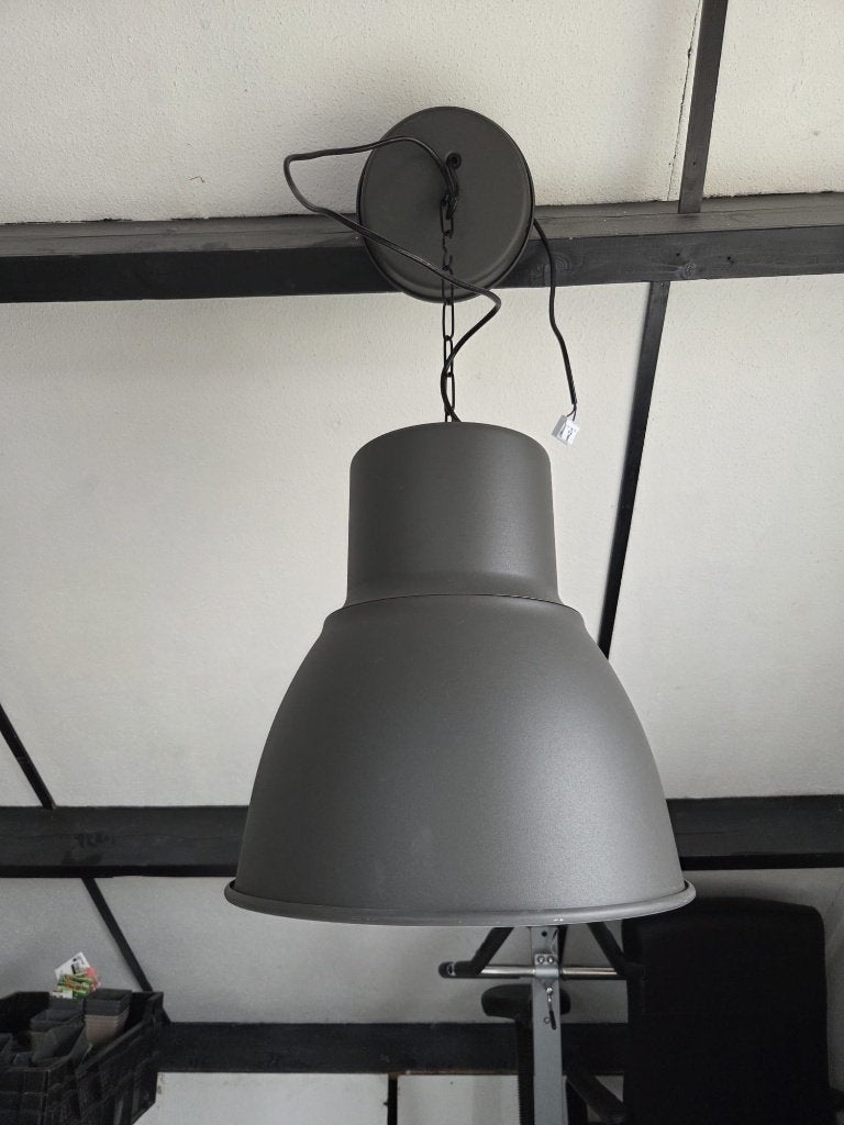Hanglamp ikea HEKTAR, Ophalen, Zo goed als nieuw, Industrieel, E27 (groot)