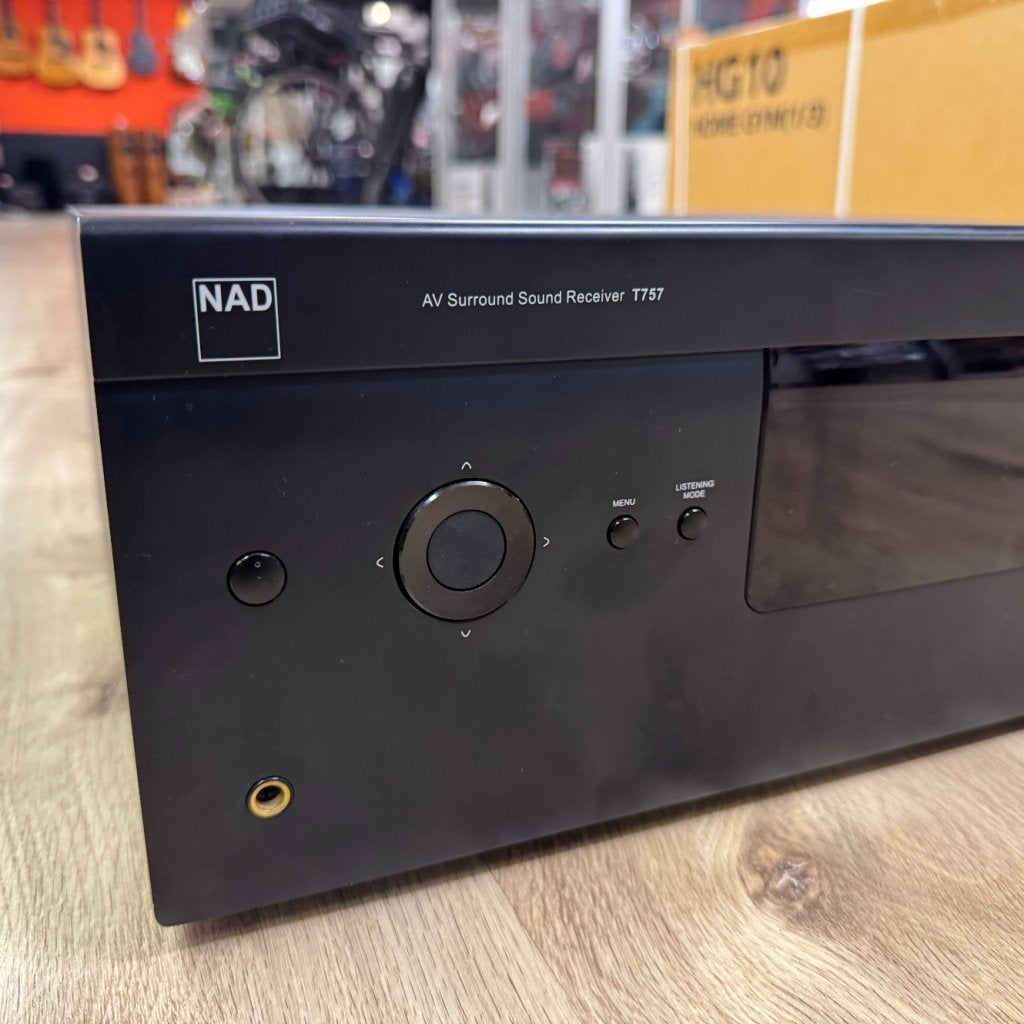 NAD AV Surround Sound Receiver T757 | 7.1-kanaals met 110W, NAD, Zo goed als nieuw, Info@nadelectronics.com, NAD Electronics
633 Granite Court
Pickering, Ontario L1W 3K1
Canada