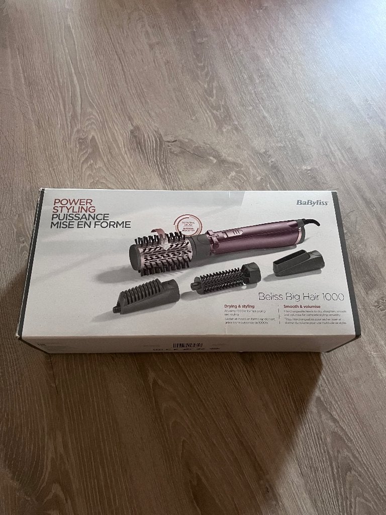 Beliss big hair 1000 föhn borstel, Ophalen of Verzenden, Zo goed als nieuw, Föhn of Haardroger