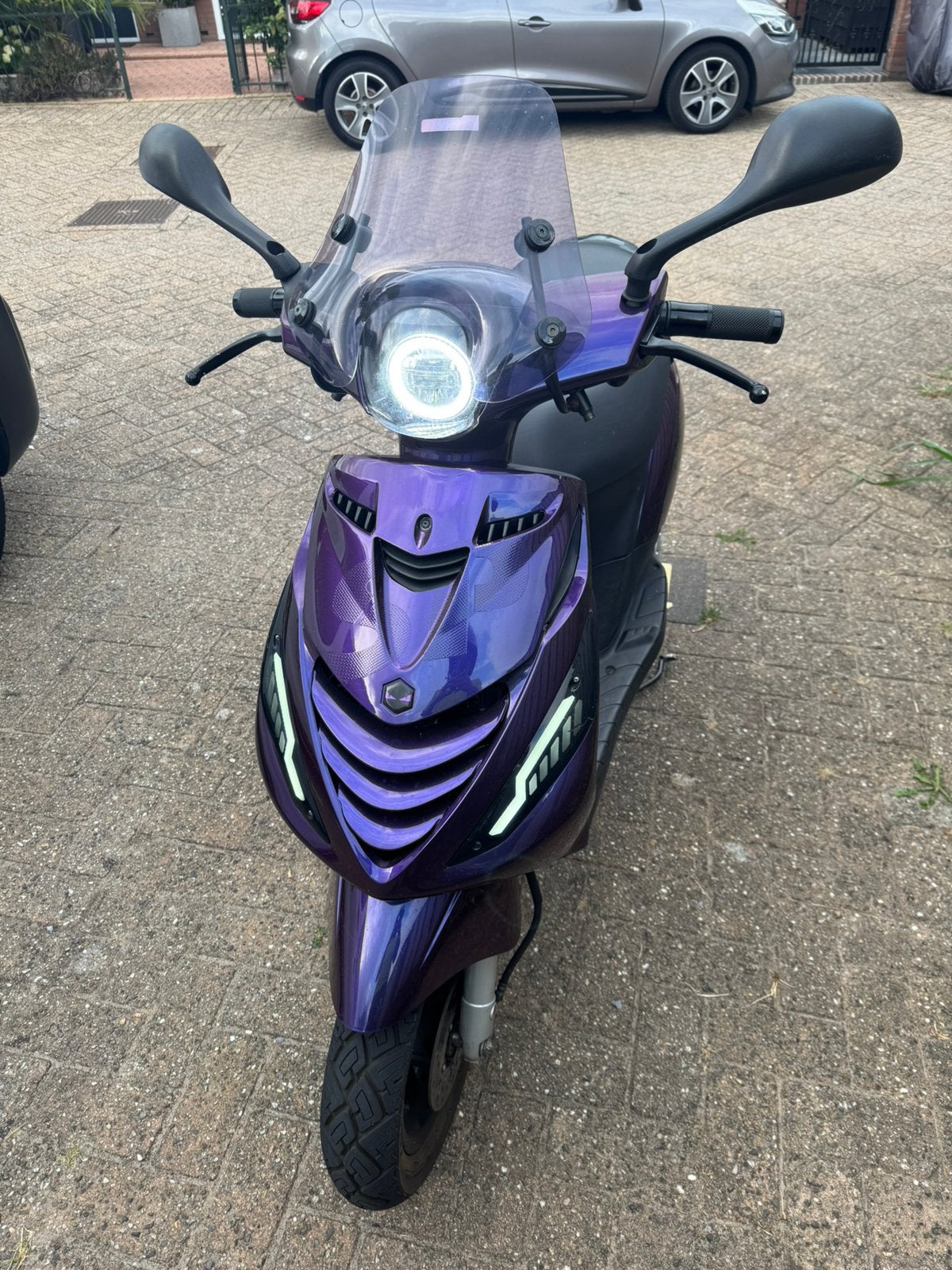 Piaggio Zip custom, Fietsen en Brommers, Scooters | Piaggio, Ophalen, Maximaal 45 km/u, Zip, 49 cc