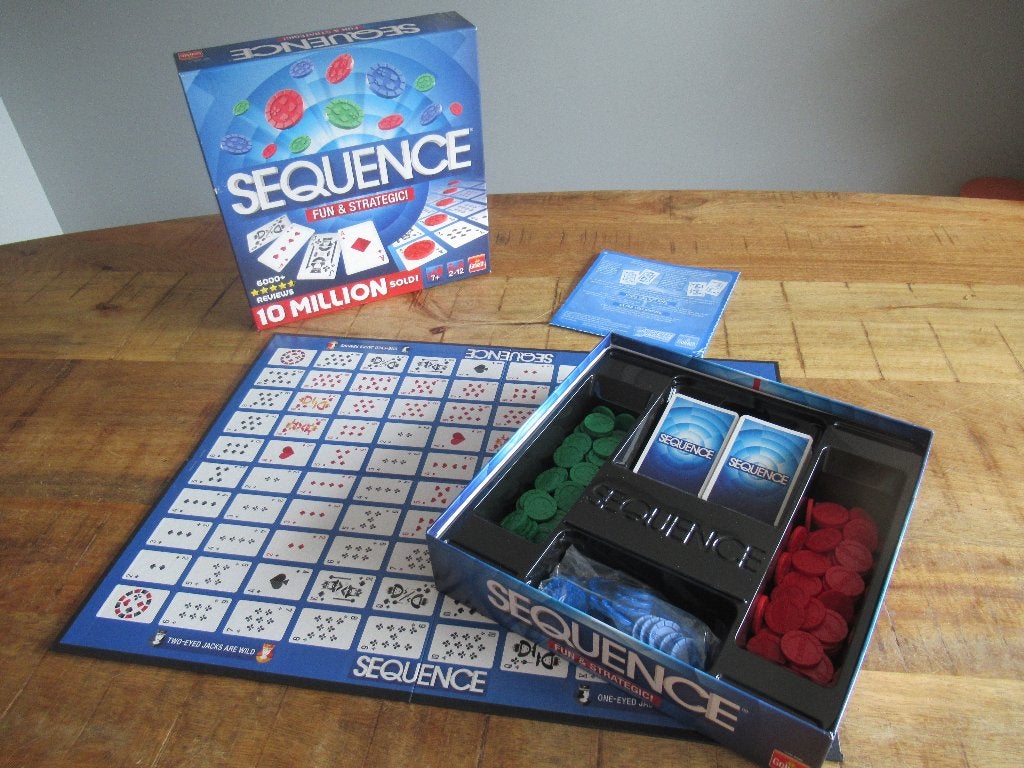 Mooi nieuw Spel Sequence Bordspel. Fun & Strategisch Goliath, Hobby en Vrije tijd, Ophalen of Verzenden, Nieuw, Goliath