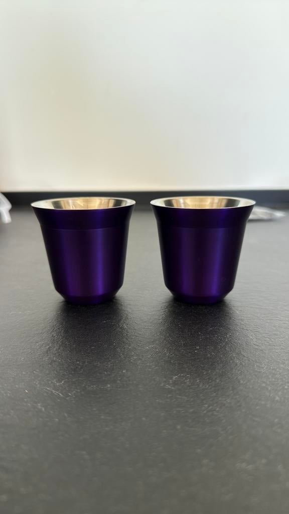 Pixie Nespresso kopjes - espresso formaat, Huis en Inrichting, Ophalen of Verzenden, Overige stijlen, Kop(pen) en/of Schotel(s)