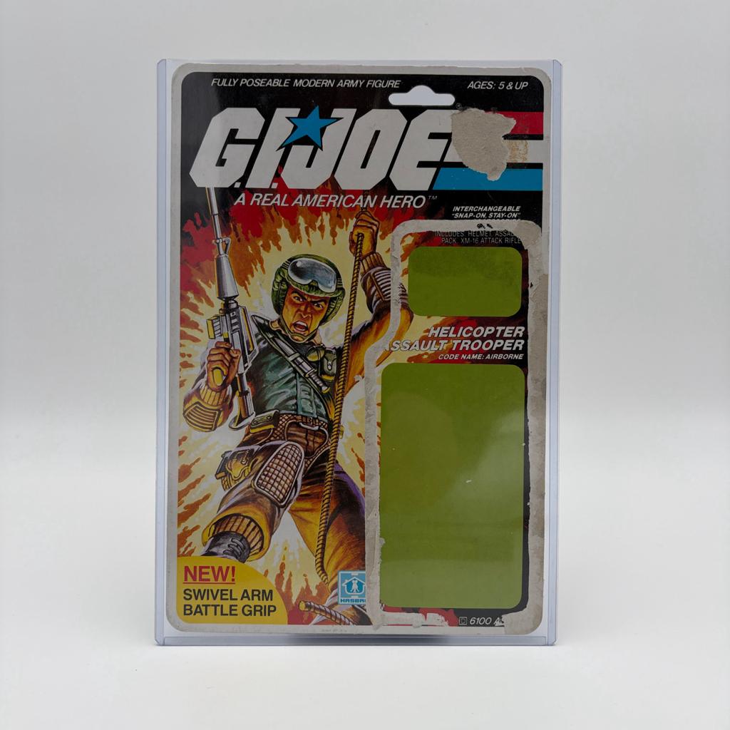 Airborne Cardback G.I. Joe, Gebruikt, ., Ophalen of Verzenden, Hasbro
