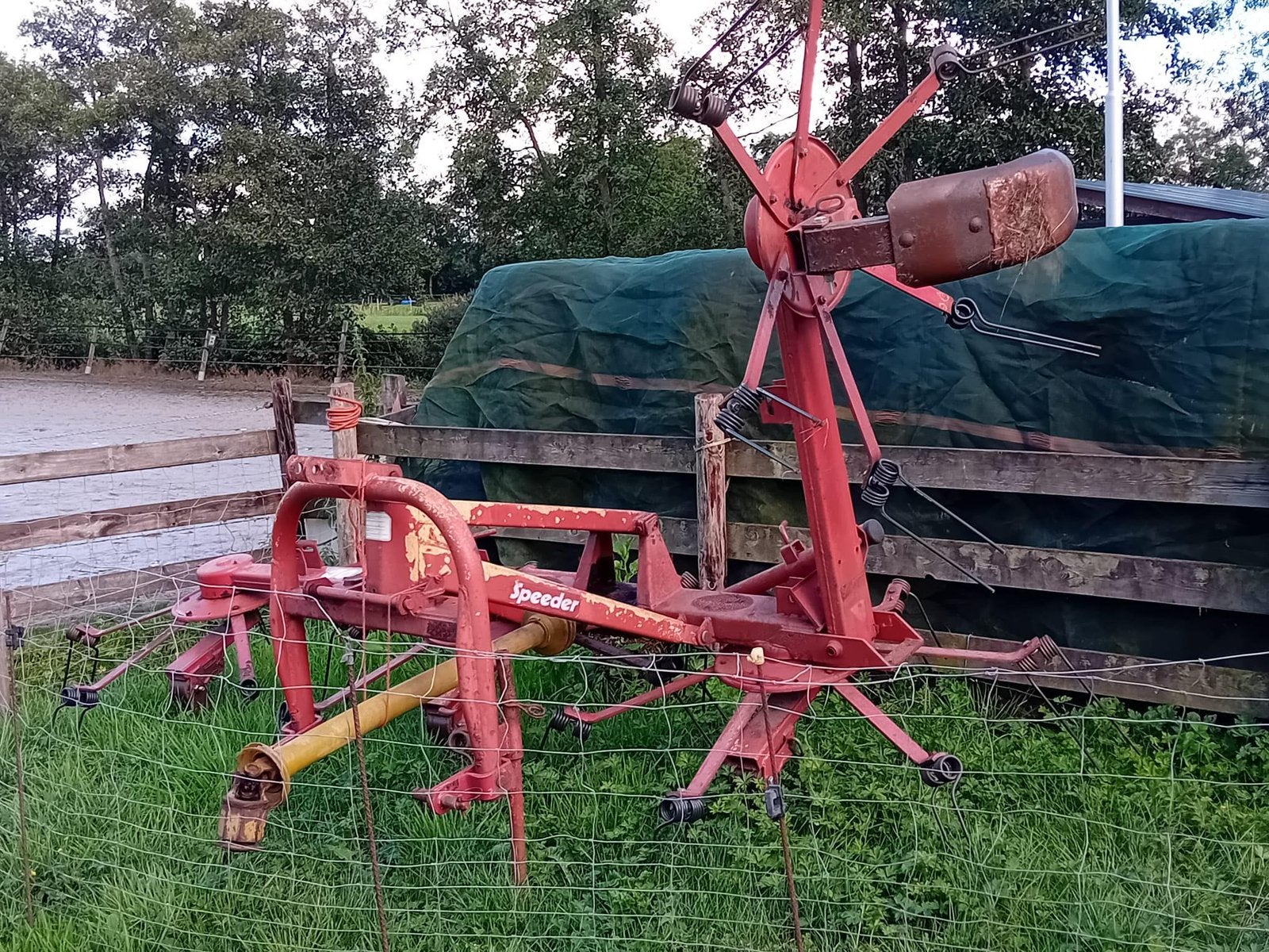 Schudder en hark acrobaat, Ophalen, Veehouderij, Weidebouw