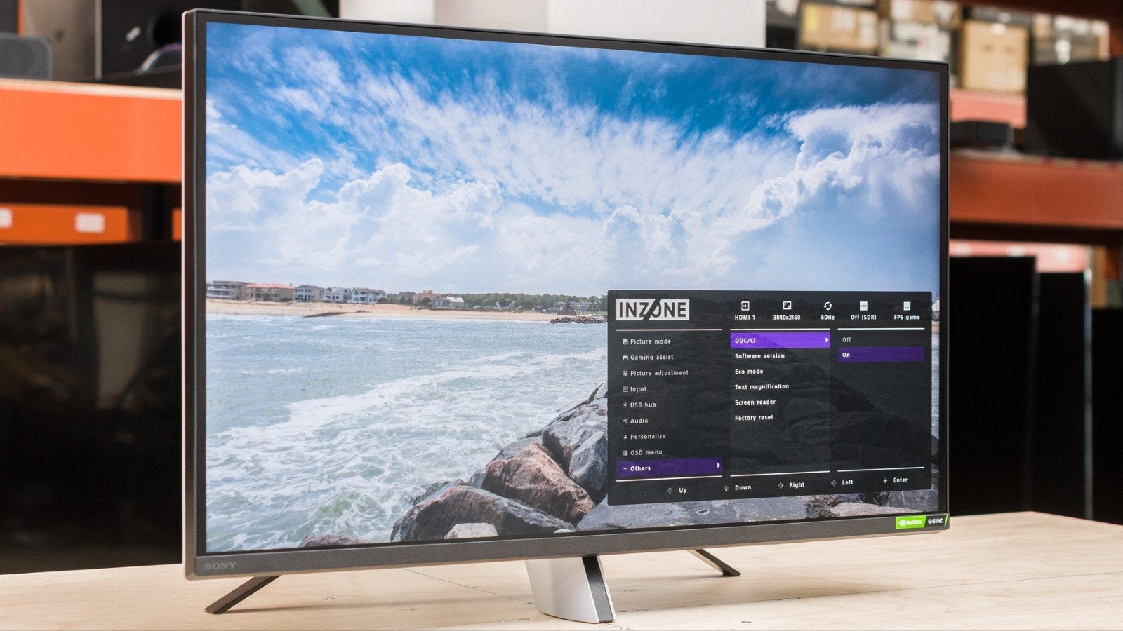 Sony Inzone M9 4K Gaming Monitor - Zo goed als nieuw, Gaming, IPS, Ophalen of Verzenden, Sony