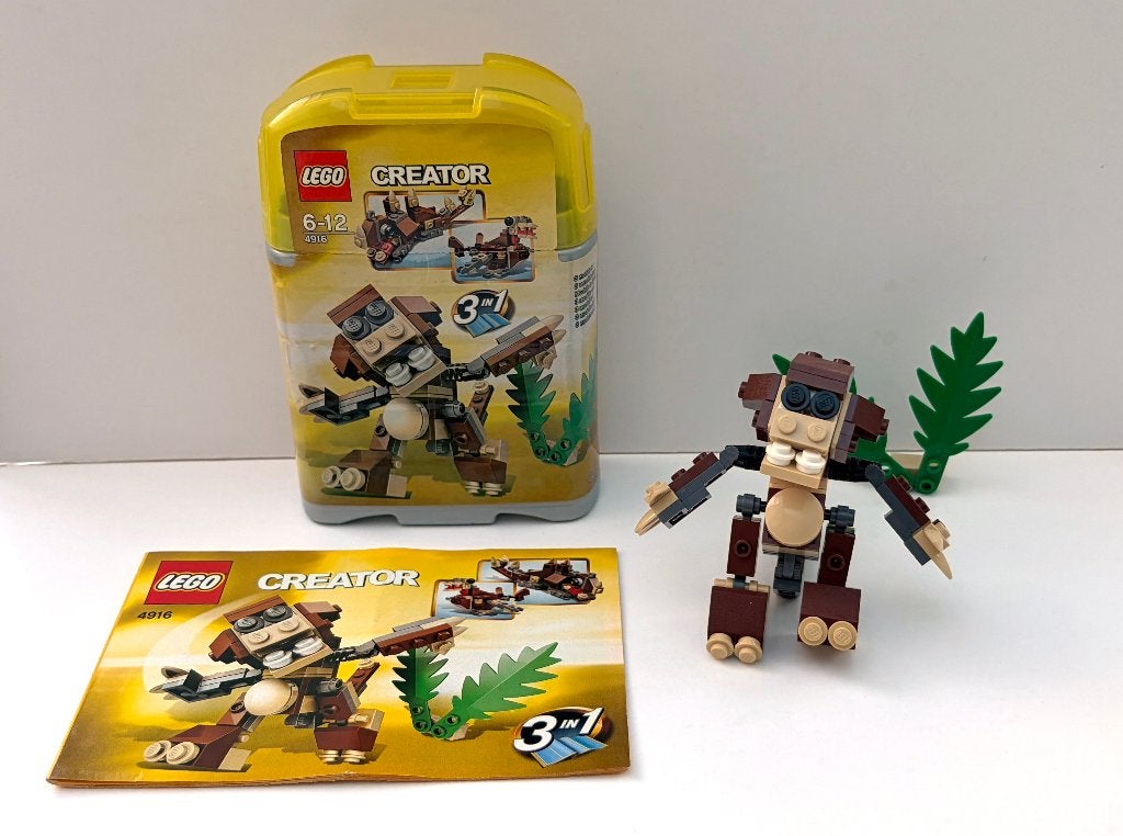 Lego Creator no. 4916: Mini Dierenwereld, Compleet, Gebruikt, Lego, Ophalen of Verzenden