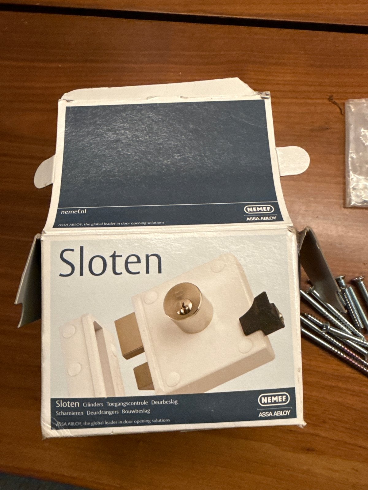 Nemef Assa Abloy SKG** goedgekeurd oplegslot, Ophalen of Verzenden, Gebruikt, Slot