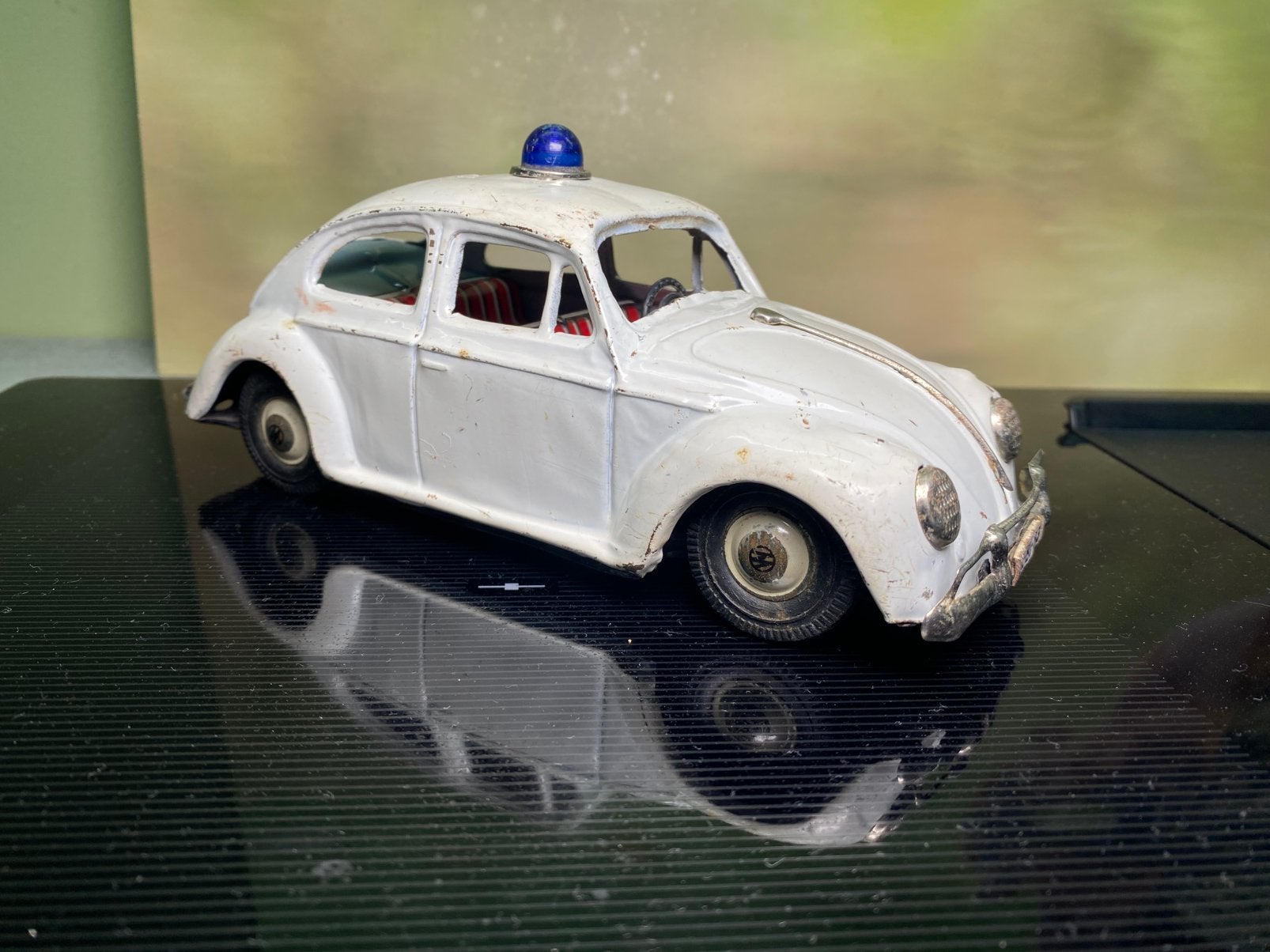 (Bandai) Blikken Volkswagen Police, Ophalen of Verzenden