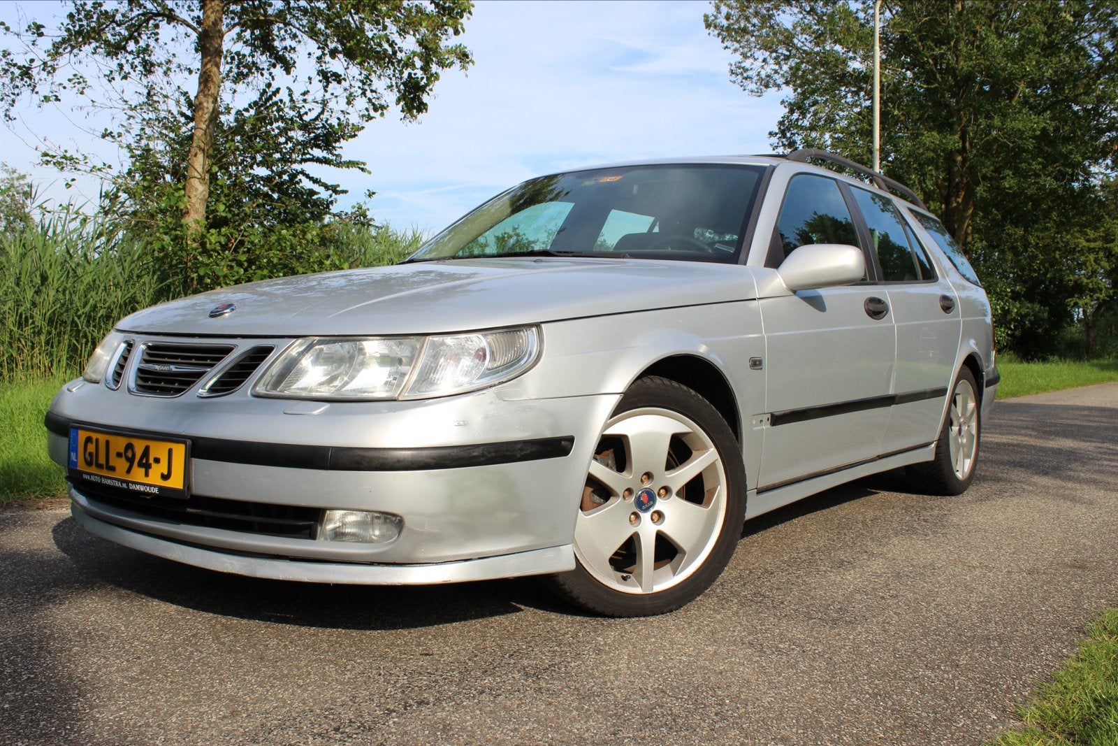 Saab 9-5 “Automaat “ - Airco - “ schuifdak - Youngtimer !!, Automaat, 1800 kg, Zwart, 2290 cc