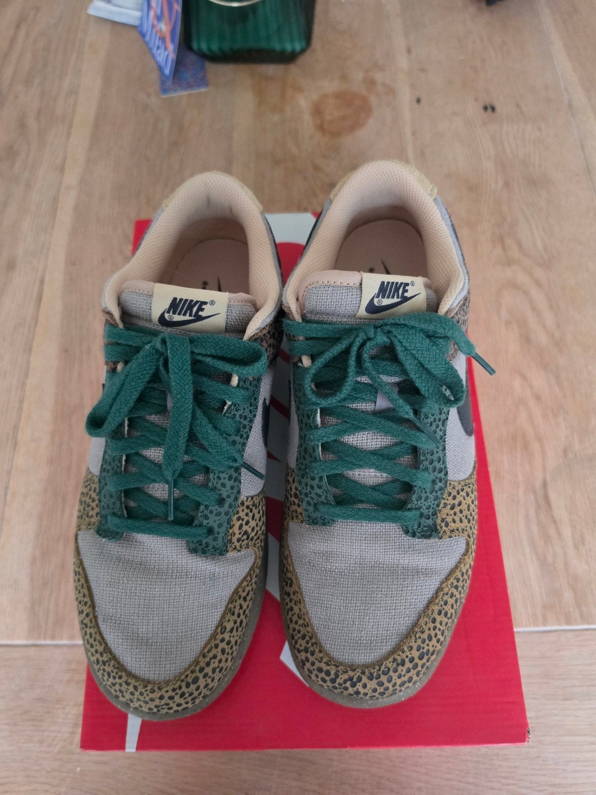 Nike Dunk Low Safari Mix US9.5 EU43, Kleding | Heren, Schoenen, Ophalen of Verzenden, Zo goed als nieuw, Overige kleuren