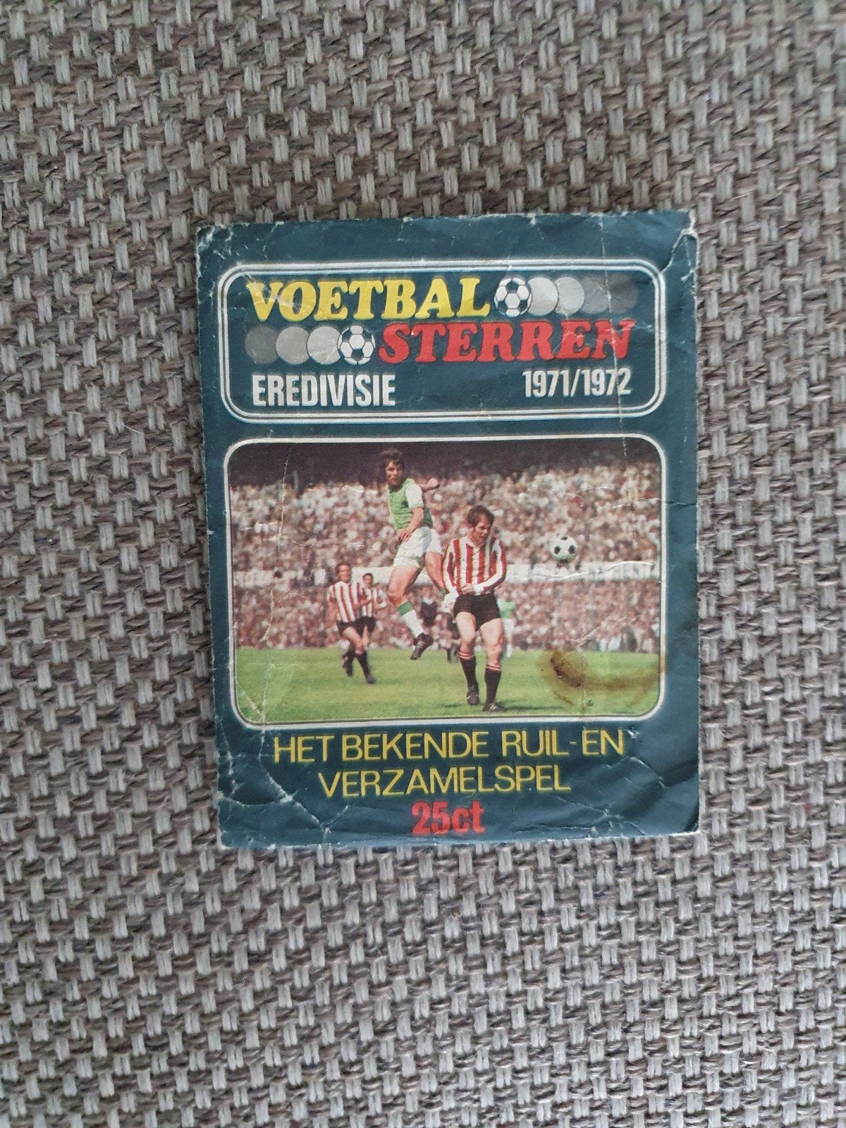 Leeg zakje vanderhout voetbalsterren 71/72, Ophalen of Verzenden, Buitenlandse clubs