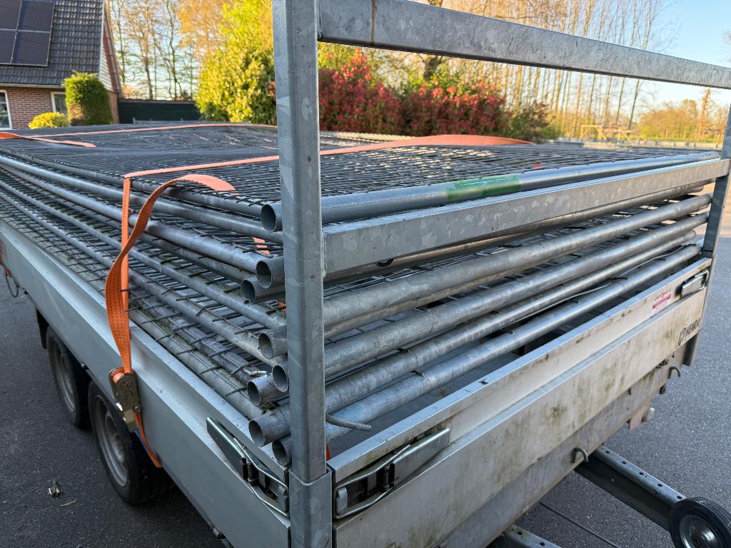 Bouw hekken, Tuin en Terras, Ophalen, Gebruikt, IJzer, Gaashekwerk