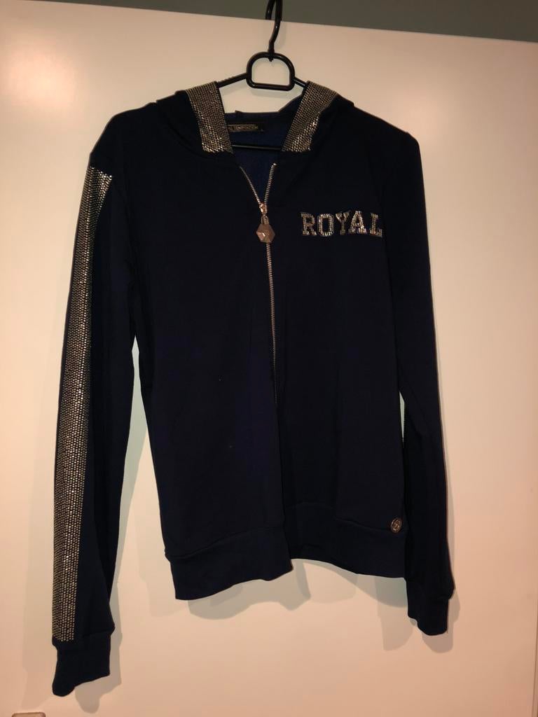 Royal Temptation vest, Kleding | Dames, Ophalen of Verzenden, Zo goed als nieuw, Maat 38/40 (M), Blauw